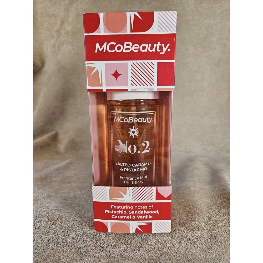 MCoBeauty No.2 Salted Caramel Pistachio Body Mist Pistachio Sandalwood Vanilla